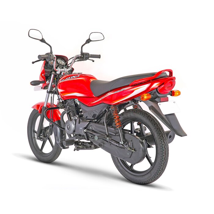 Motocicleta Bajaj Platina 100 Roja 2023