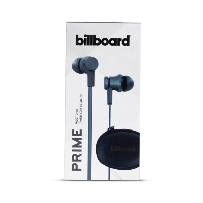 Audífonos Grises Prime In-Ear Billboard con Estuche