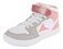 Tenis Pirma Blanco/Gris/Rosa Niña Mod. 5053 Talla 16.5