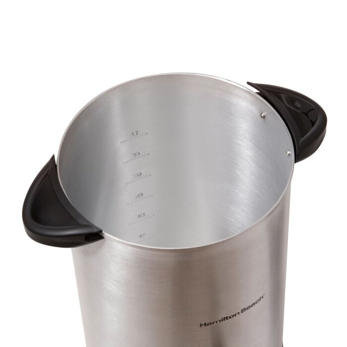 Cafetera - Urna de café (45 tazas, acero inoxidable)