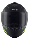 Casco Edge Integral Runner Sonic Negro / Amarillo Mate Talla L