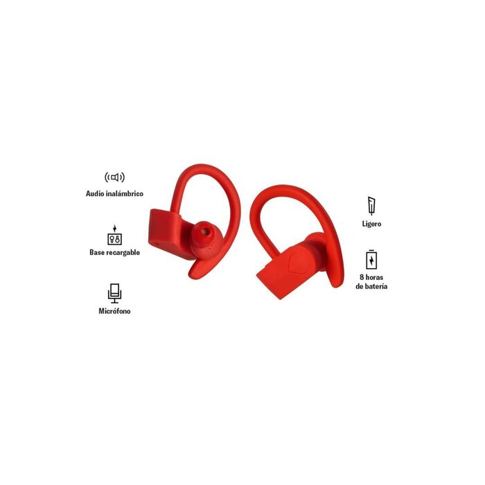 Audífonos Trust In-Ear True Wireless Rojo