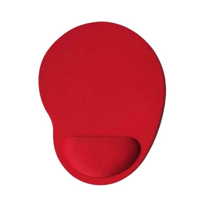 Mousepad Color Rojo con Descansa Muñeca