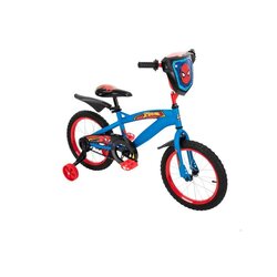 Bicicleta Infantil Huffy Spiderman Rodada 16 Azul