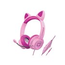 Audífonos Kombat Kitty Gaming Rosa Hypergear
