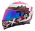 Casco Edge Integral Forza Xamma Morado Brillante Talla XL