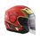 Casco Motociclista Marvel Iron Man Red Gold Talla M Edge M34I1.2