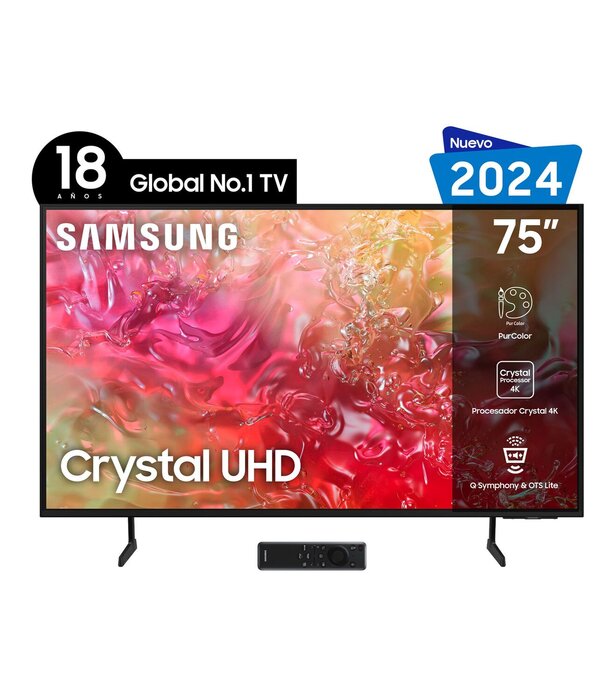 Pantalla 75 pulgadas Crystal UHD 4K DU7010