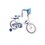 Bicicleta Infantil Huffy Frozen 2 Rodada 16 (Disney) Blanco