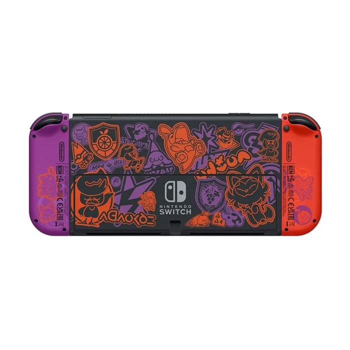 Nintendo Switch Oled Neon Edición Pokemón Escarlata Púrpura