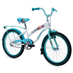 Bicicleta para Niña Benotto Cross Giselle Blanco/Aqua Claro