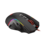 Mouse Gamer Negro DPI 7200 Pixart 3212 Switch Huano Redragon M60