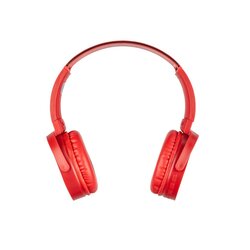 Audífonos Bluetooth Manos Libres Acabados Metálicos Rojo Mitzu
