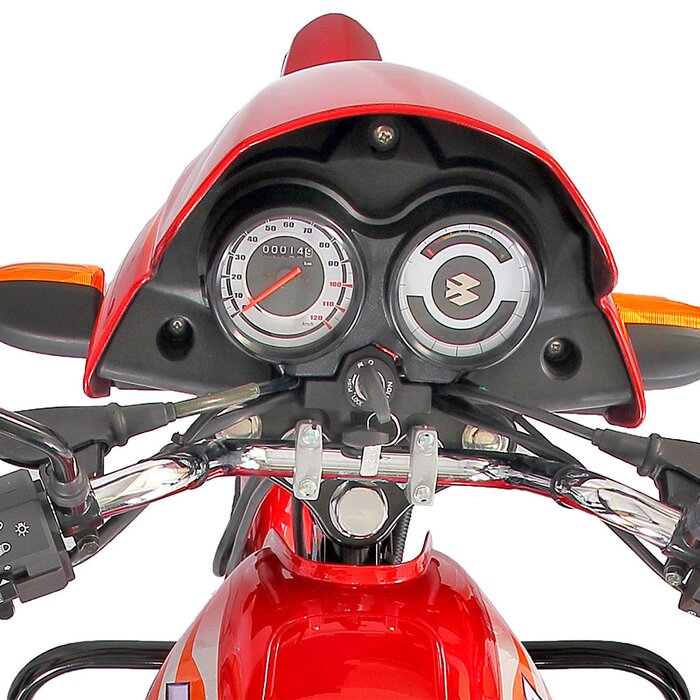 Motocicleta Bajaj Platina 100 Roja 2023