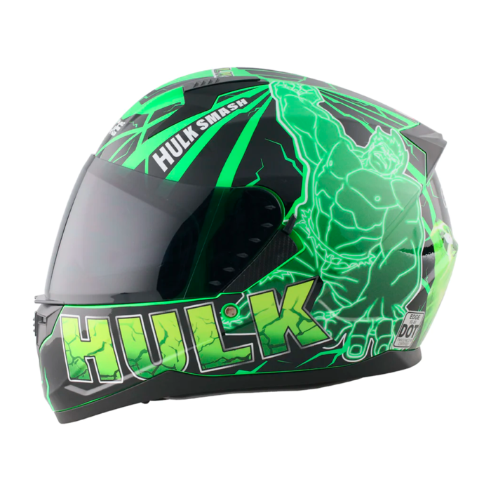 Casco Integral Marvel Hulk Mate Talla L