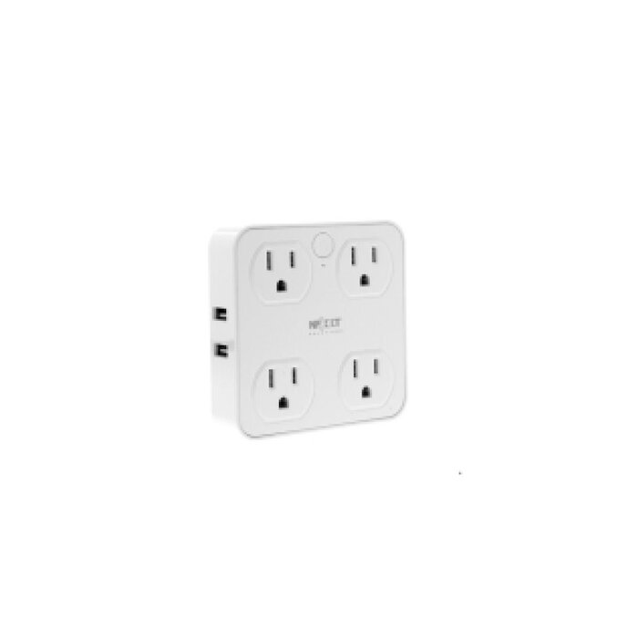 Conector 4 Outlet & 4 Usb Nexxt Solutions Connectivity Nhp T610