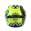 Casco Edge Abatible Boss Uranio Amarillo / Verde Talla L