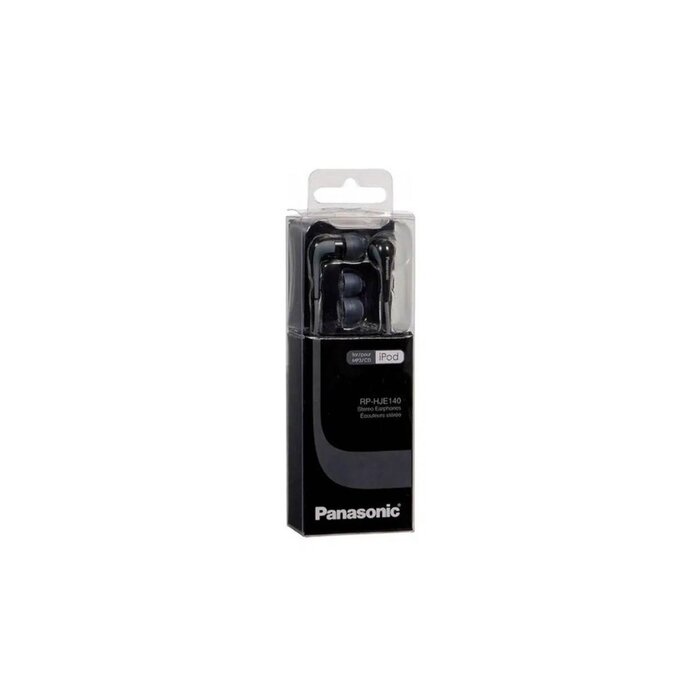 Audífonos Negros RPHJE140 Panasonic