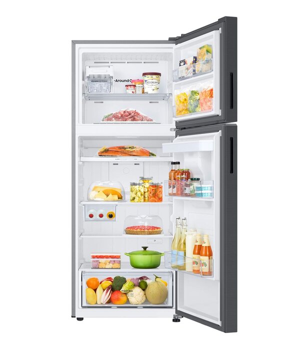 Refrigerador AI Top Mount 15 pies, Fábrica de hielos, Negro