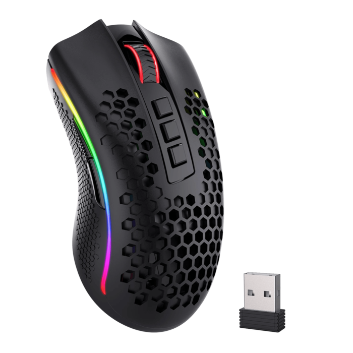 Mouse Gamer Negro Switch Huano Redragon M808-KS