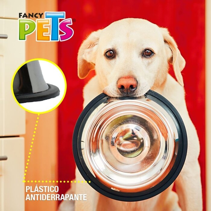 Plato Ligero de Acero 96 oz (2.7 kg) Fancy Pets