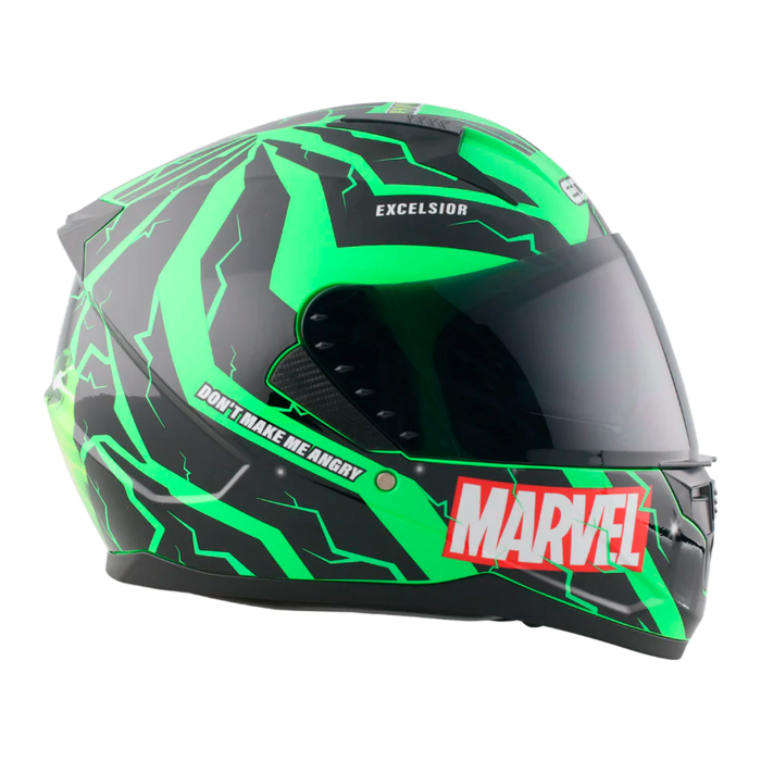 Casco Integral Marvel Hulk Mate Talla L