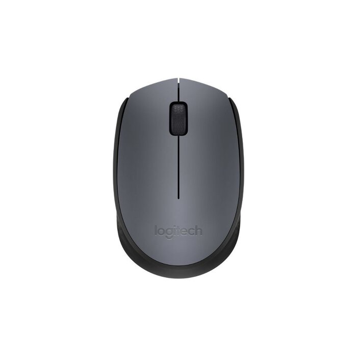Mouse M170 Gris con Negro Inalámbrico Logitech