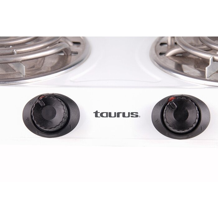 Parrilla eléctrica doble Taurus Alpha Duo termostato 200 watts