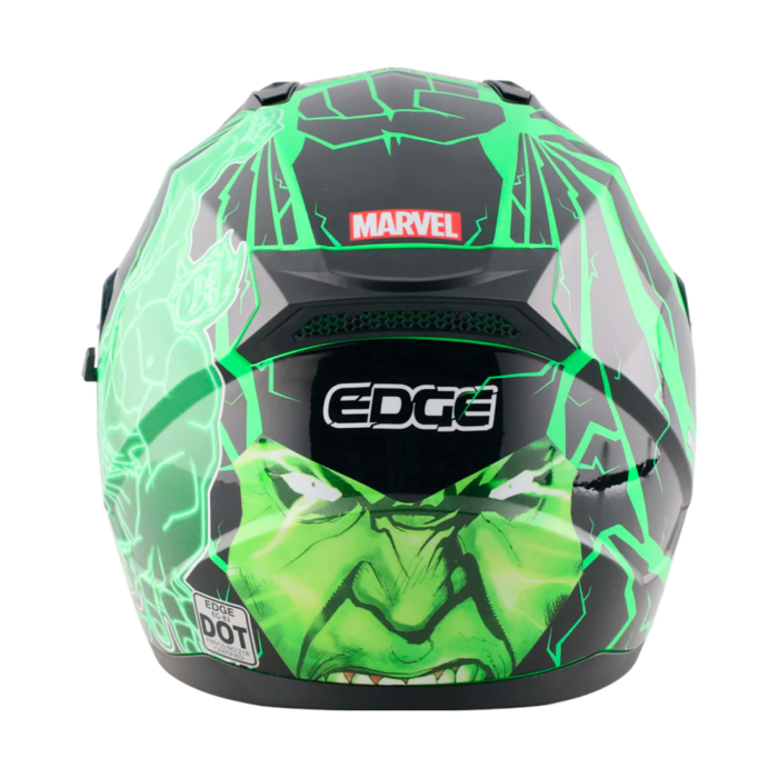 Casco Integral Marvel Hulk Mate Talla L