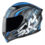 Casco Edge Abatible Boss Skybreaker Gris/Azul Talla XL