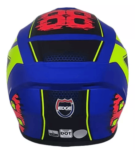 Casco Edge Integral Frankie Azul Talla L